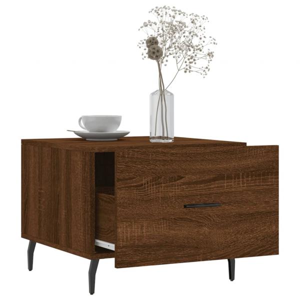 Couchtische 2 Stk. Braun Eichen-Optik 50x50x40 cm Holzwerkstoff