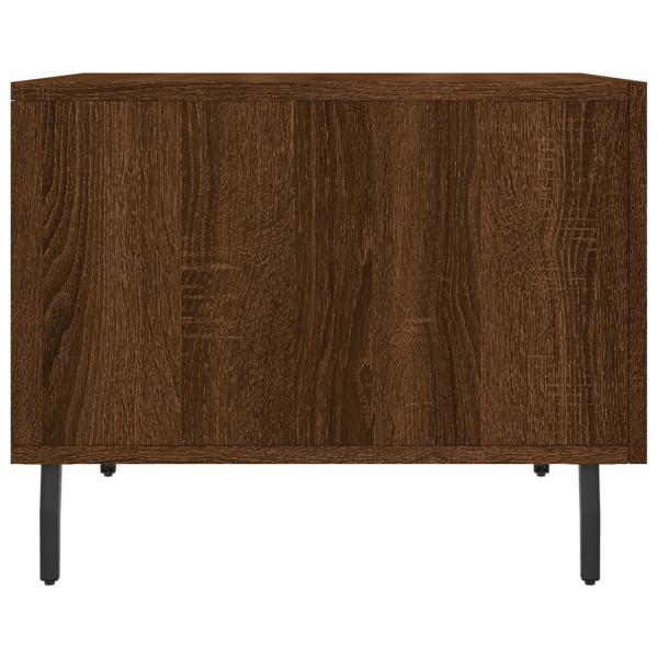 Couchtische 2 Stk. Braun Eichen-Optik 50x50x40 cm Holzwerkstoff