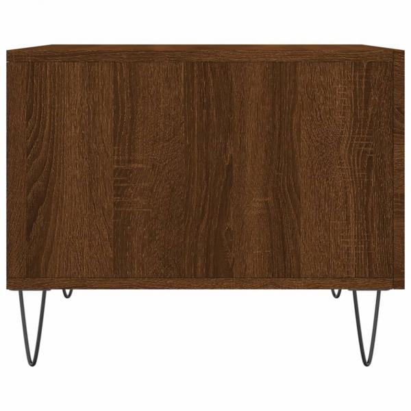 Couchtische 2 Stk. Braun Eichen-Optik 50x50x40 cm Holzwerkstoff