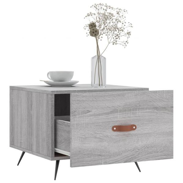 Couchtische 2 Stk. Grau Sonoma 50x50x40 cm Holzwerkstoff