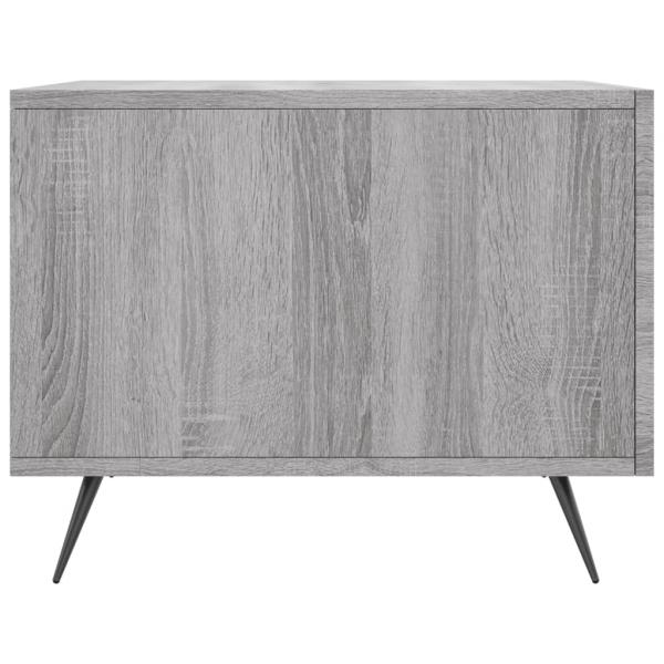 Couchtische 2 Stk. Grau Sonoma 50x50x40 cm Holzwerkstoff