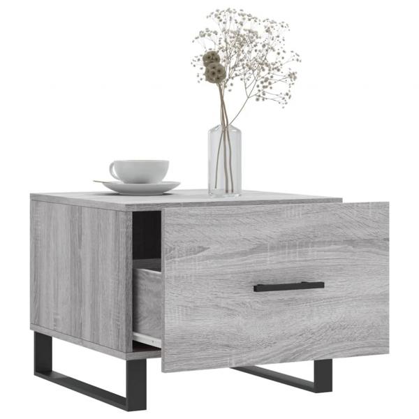 Couchtische 2 Stk. Grau Sonoma 50x50x40 cm Holzwerkstoff