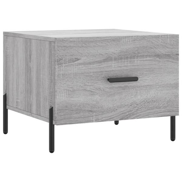 Couchtische 2 Stk. Grau Sonoma 50x50x40 cm Holzwerkstoff