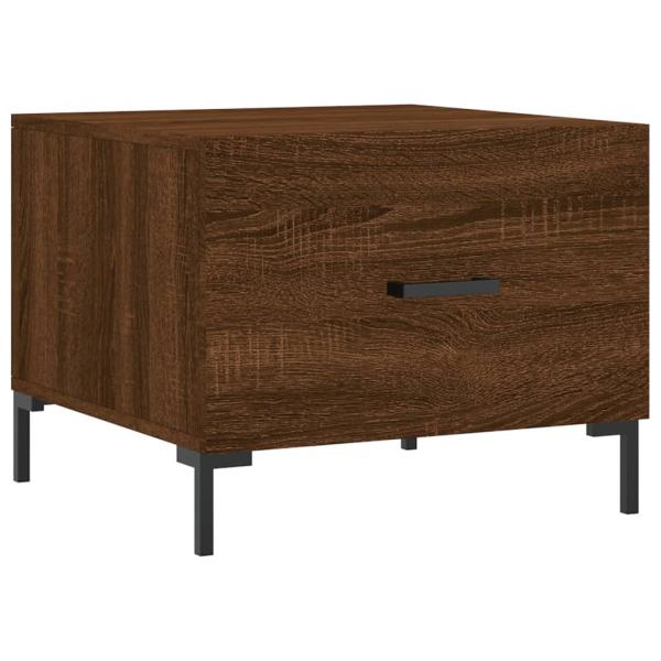 Couchtische 2 Stk. Braun Eichen-Optik 50x50x40 cm Holzwerkstoff