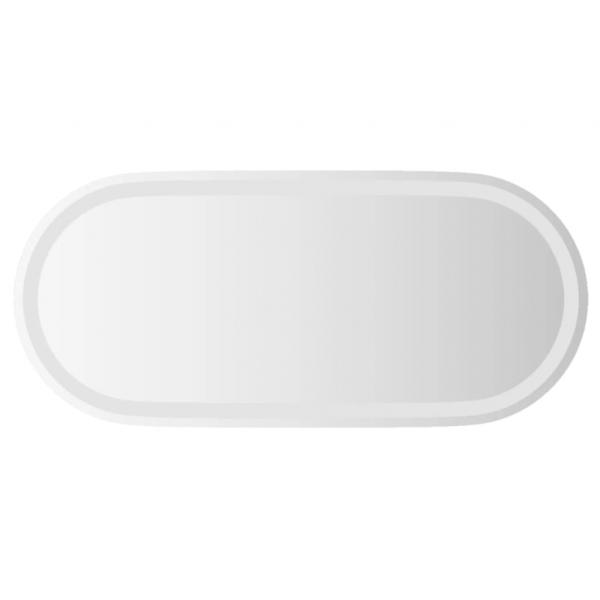 LED-Badspiegel 80x35 cm Oval