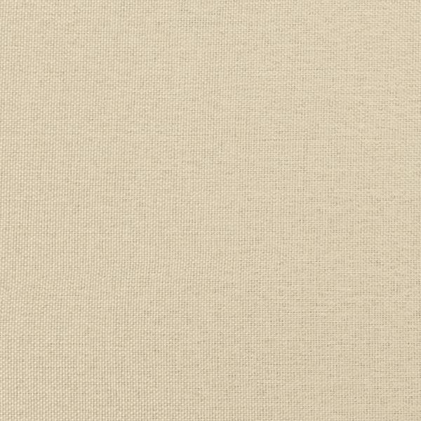 Tagesbett Creme 100x200 cm Stoff