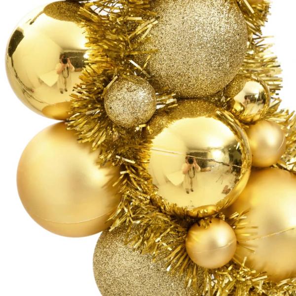 Weihnachtskranz Golden 45 cm Polystyrol