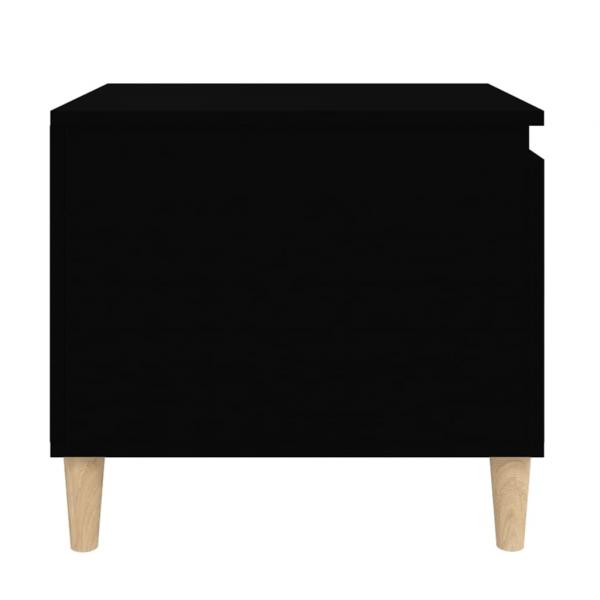 Couchtisch Schwarz 100x50x45 cm Holzwerkstoff