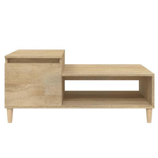 Couchtisch Sonoma-Eiche 100x50x45 cm Holzwerkstoff