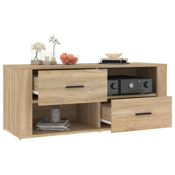 TV-Schrank Sonoma-Eiche 100x35x40 cm Holzwerkstoff