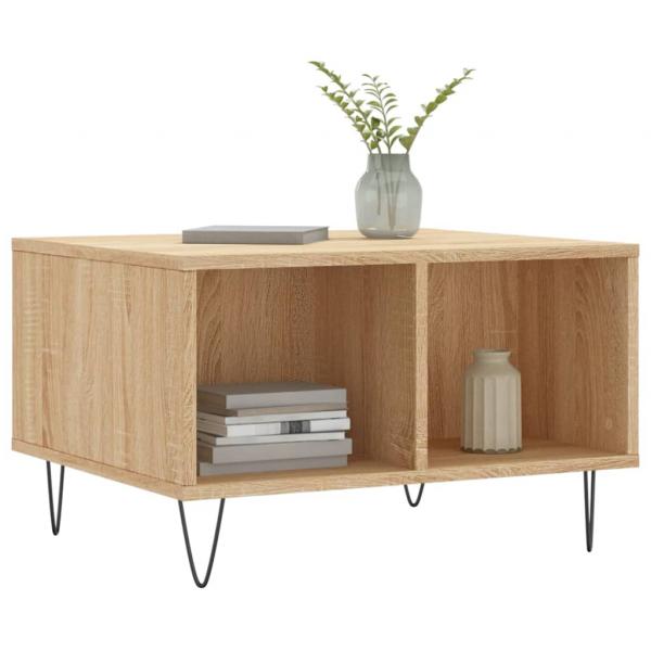 Couchtisch Sonoma-Eiche 60x50x36,5 cm Holzwerkstoff