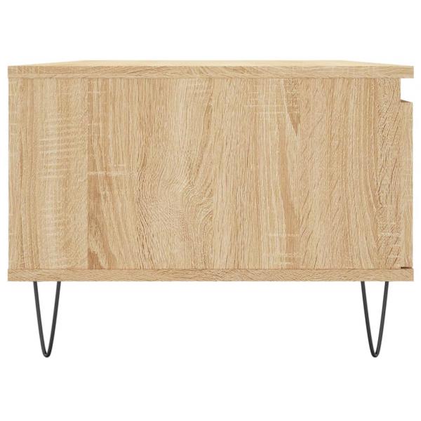 Couchtisch Sonoma-Eiche 90x50x36,5 cm Holzwerkstoff