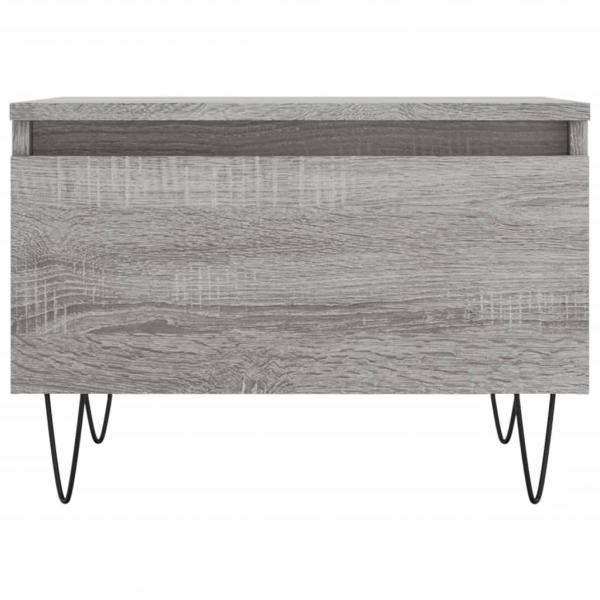 Couchtische 2 Stk. Grau Sonoma 50x46x35 cm Holzwerkstoff