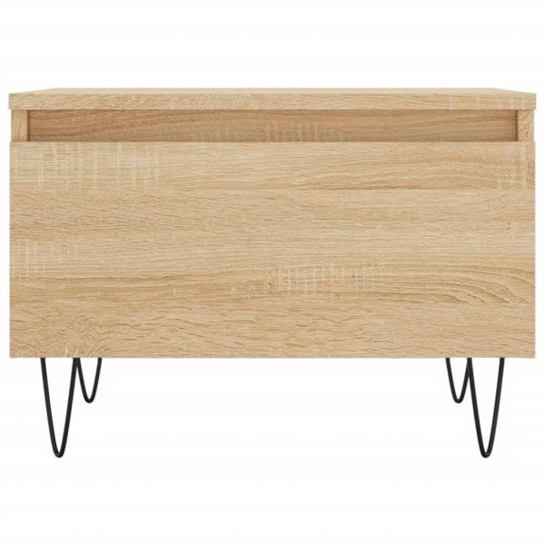 Couchtische 2 Stk. Sonoma-Eiche 50x46x35 cm Holzwerkstoff