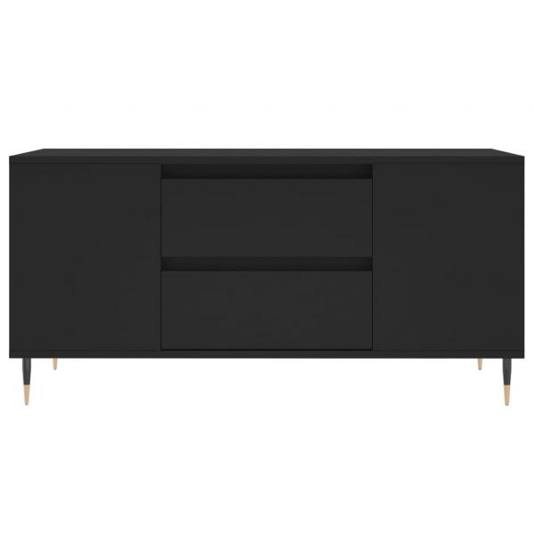 Couchtisch Schwarz 102x44,5x50 cm Holzwerkstoff