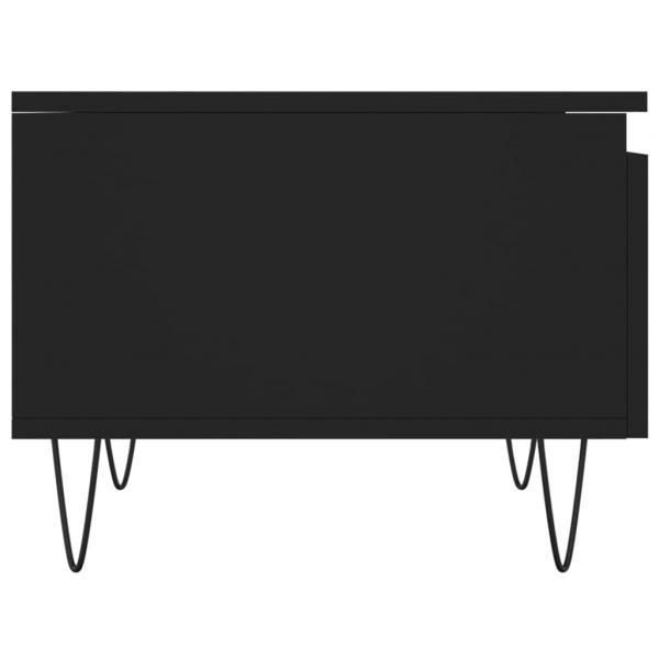 Couchtische 2 Stk. Schwarz 50x46x35 cm Holzwerkstoff