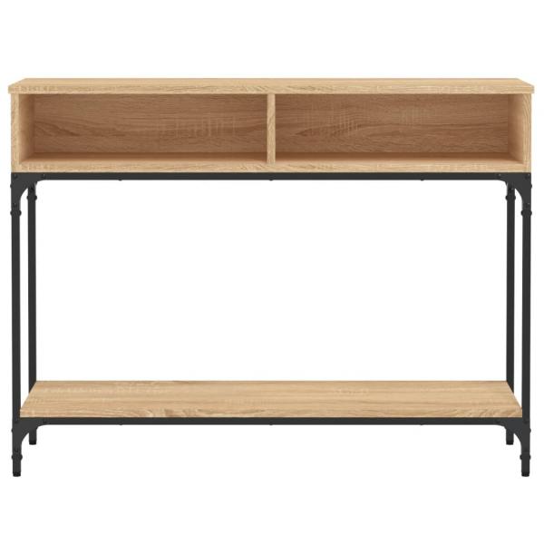 Konsolentisch Sonoma-Eiche 100x30,5x75 cm Holzwerkstoff