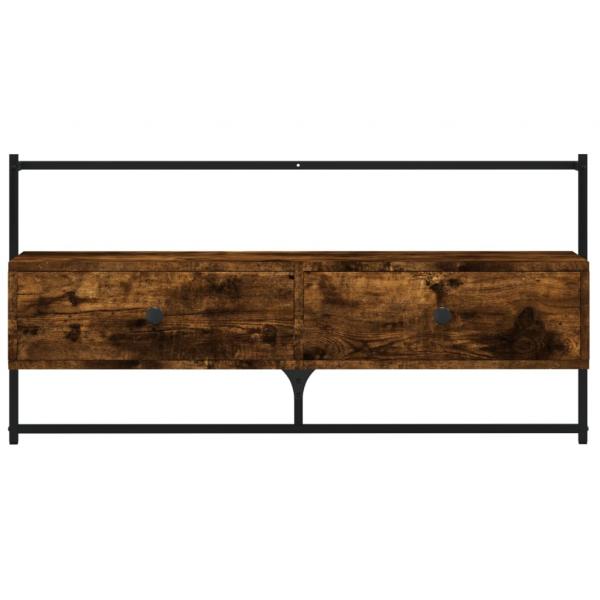 TV-Wandschrank Räuchereiche 100,5x30x51 cm Holzwerkstoff