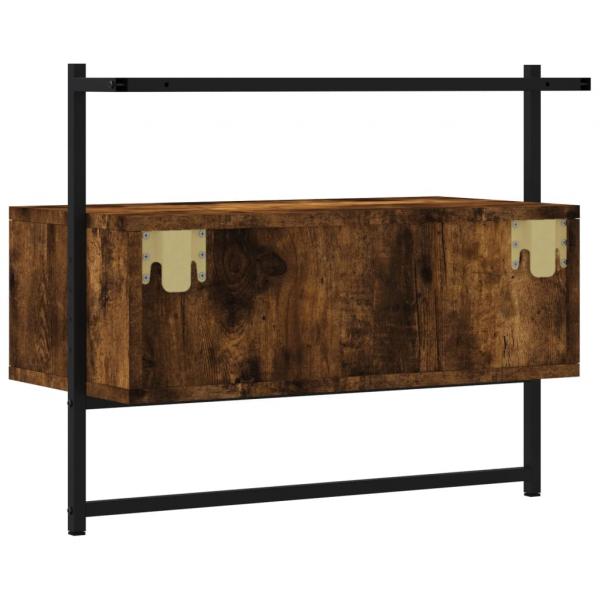 TV-Wandschrank Räuchereiche 60,5x30x51 cm Holzwerkstoff