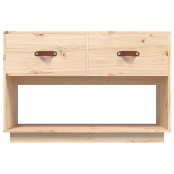 TV-Schrank 90x40x60 cm Massivholz Kiefer