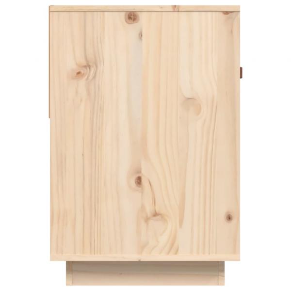 TV-Schrank 90x40x60 cm Massivholz Kiefer