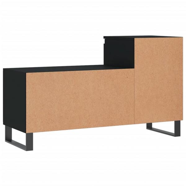 Schuhregal Schwarz 102x36x60 cm Holzwerkstoff