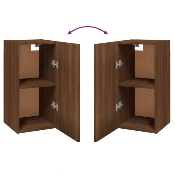 TV-Schrank Braun Eichen-Optik 30,5x30x60 cm Holzwerkstoff