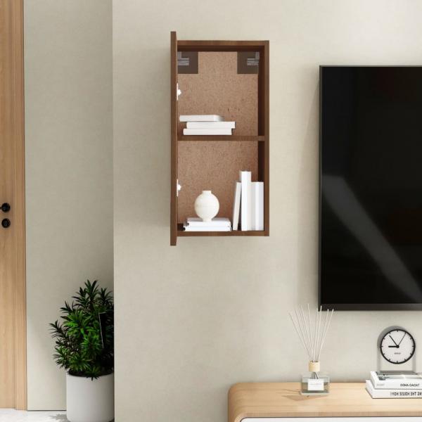 TV-Schrank Braun Eichen-Optik 30,5x30x60 cm Holzwerkstoff