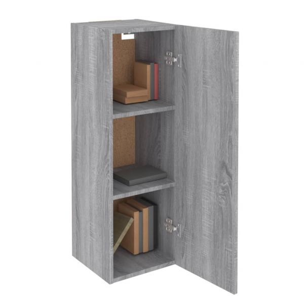 TV-Schrank Grau Sonoma 30,5x30x90 cm Holzwerkstoff