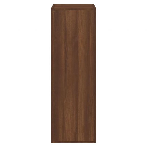 TV-Schrank Braun Eichen-Optik 30,5x30x90 cm Holzwerkstoff