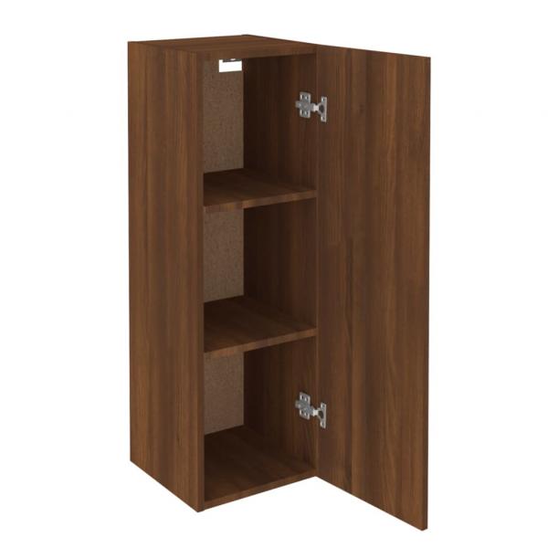 TV-Schrank Braun Eichen-Optik 30,5x30x90 cm Holzwerkstoff