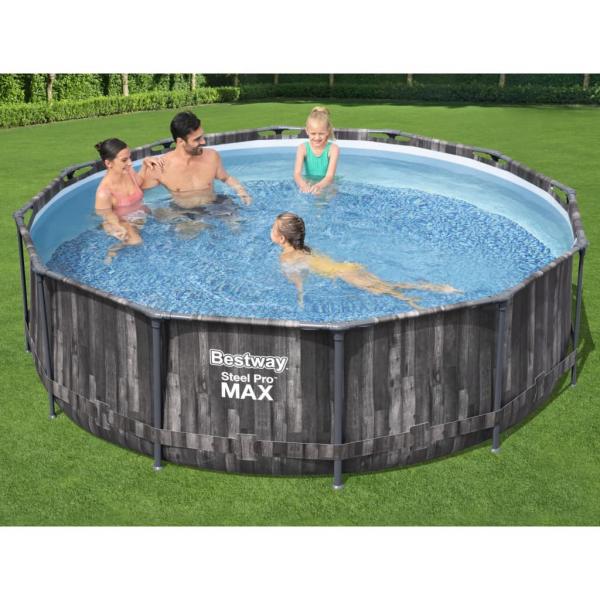 ARDEBO.de - Bestway Steel Pro MAX Swimmingpool-Set 366x100 cm