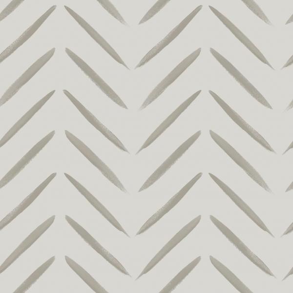 DUTCH WALLCOVERINGS Tapete Chevron Taupe