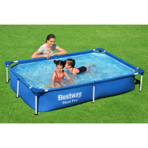 ARDEBO.de - Bestway Pool Steel Pro Pool 221x150x43 cm