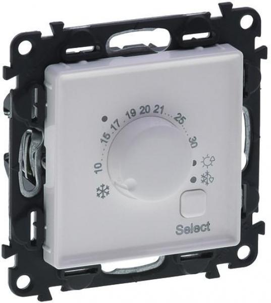 ARDEBO.de Legrand 752133 Valena Life Elektrischer Raumthermostat mit Wechselkontakt, ultraweiß