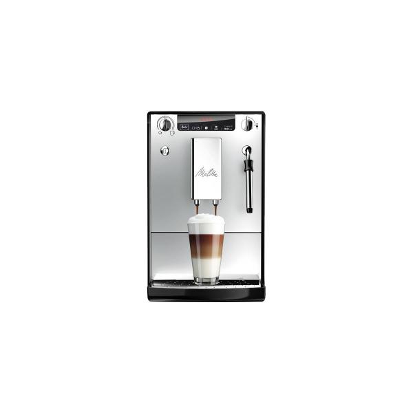 ARDEBO.de Melitta E953-102 Caffeo Solo & Milk Kaffeevollautomat, 1400W, 15 bar, silber