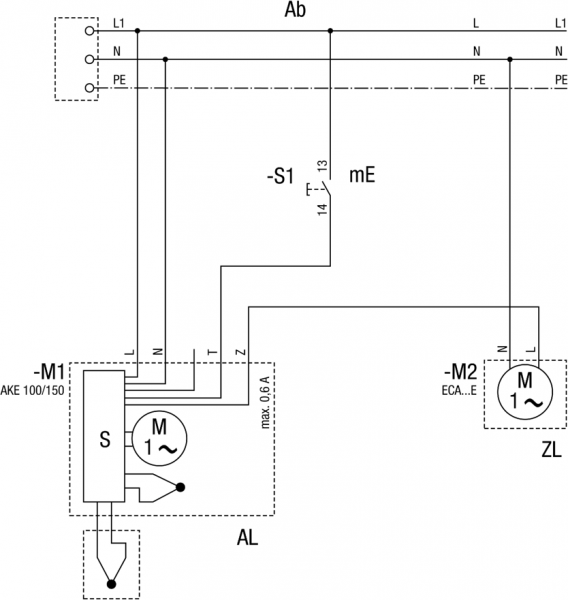 Maico AKE 100 Kleinraumventilator Kellerlüfter (0084.0220)