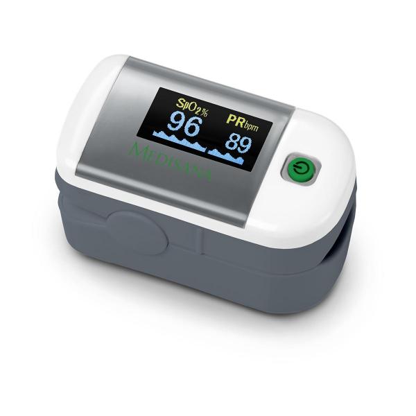 Medisana PM 100 Pulsoximeter, Displayhelligkeit einstellbar, 6 Darstellungen, Bluetooth, weiß