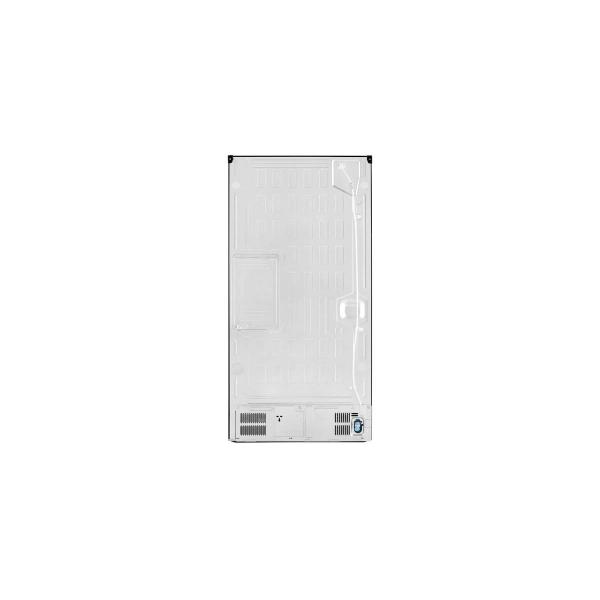 LG GMQ844MC5E Side-by-Side Kombination Multidoor, 83,5 cm breit, 530 L, ThinQ, Door-in-Door, InstaView, Schnellgefrieren, Matte Black Steel