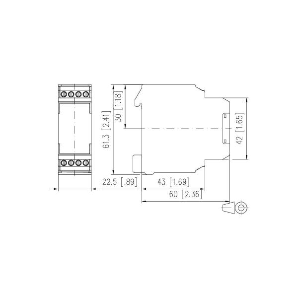 Metz Connect 110657 Multifunktions-Zeitrelais MARk-E08 230 V AC, 24 V AC/DC