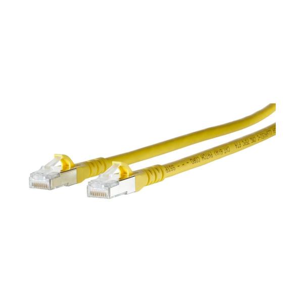 ARDEBO.de Metz Connect 130845A577-E Patchkabel Cat.6A AWG 26 15,0m, gelb