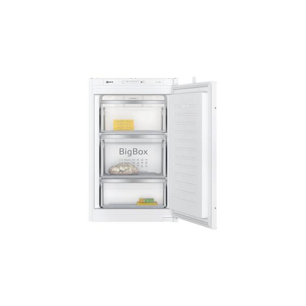 ARDEBO.de Neff GI1212SE0 Einbau Gefrierschrank, 54 cm breit, 96 L, LowFrost, BigBox, Super Gefrieren