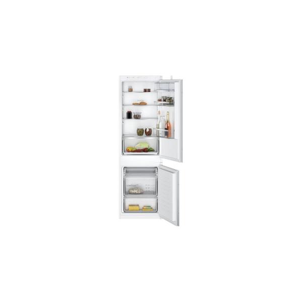 ARDEBO.de Neff KI5862SE0S Einbau Kühl-Gefrierkombination, 54cm breit, 267L, LowFrost, Schlepptürtechnik, LED Beleuchtung, BigBox