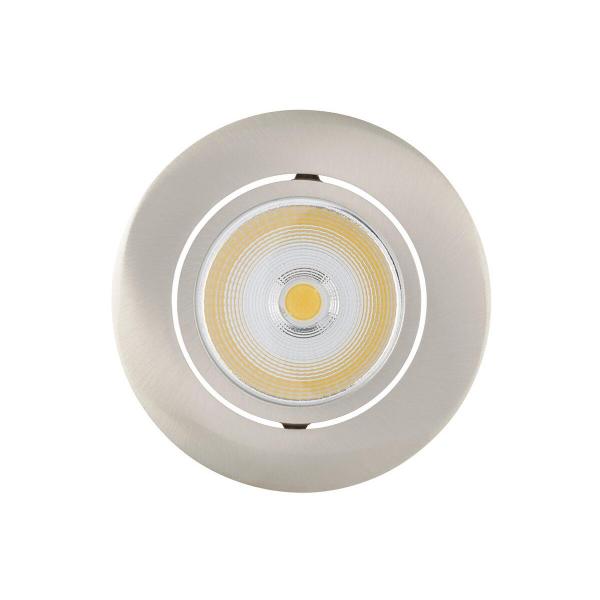 ARDEBO.de Nobile 5068 ECO Flat 8W ni.-geb. 3000K 38° 350mA, 780lm, nickel (1856756923)