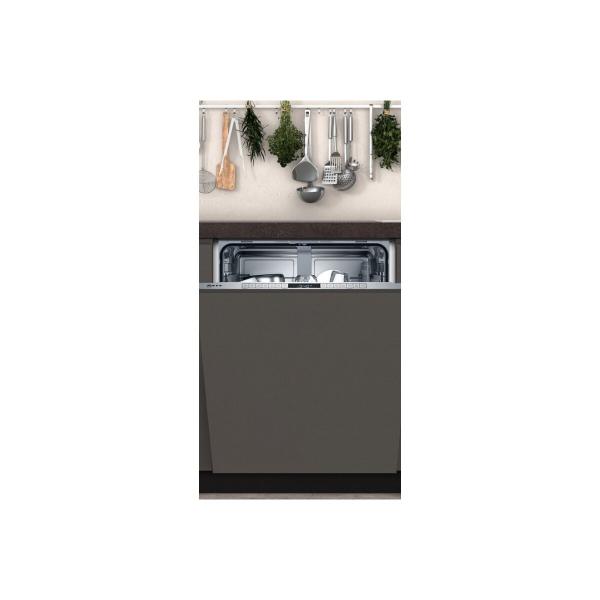 Neff S155ITX04E N50 Vollintegrierter Geschirrspüler, 60 cm breit, 12 Maßgedecke, Home Connect, Startzeitvorwahl, AquaStop