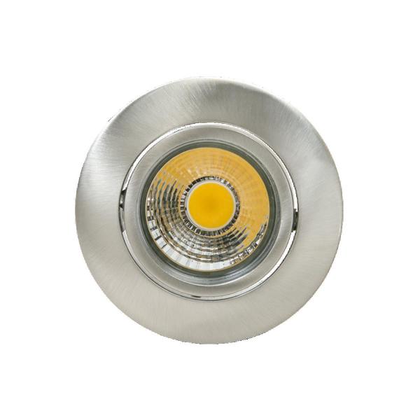 ARDEBO.de Nobile Downlight A 5068 T Flat nickel-geb. 8W 930 38° dim C, 900lm, 3000K, nickel (1856860923)