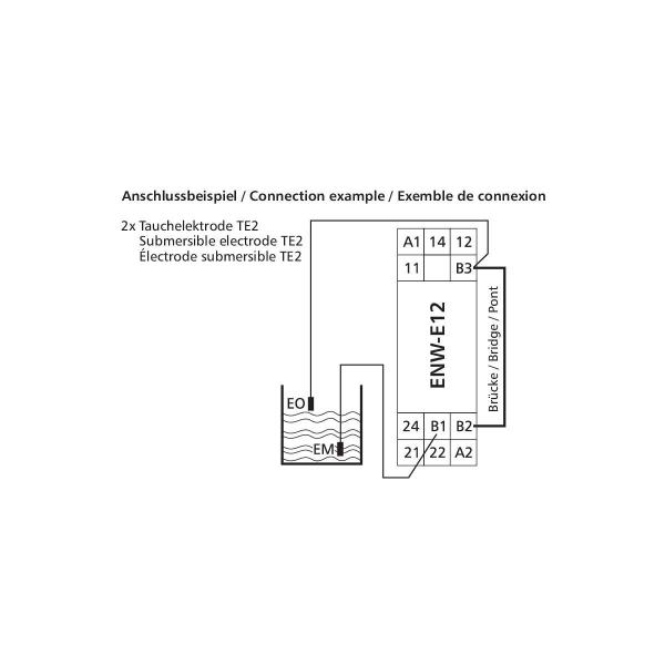 Metz Connnect 11030805 Niveauwächter ENW-E12, 230 V AC