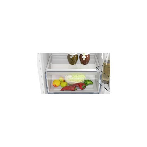 Neff KI2221SE0 N30 Einbau Kühlschrank mit Gefrierfach, Nischenhöhe: 88cm, 119L, Temperaturregulierung, LED-Beleuchtung, Eco Air Flow