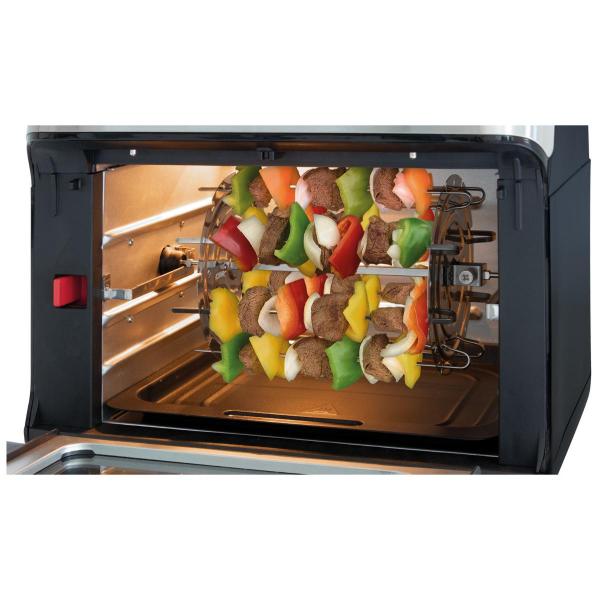 PC-FR 1200 H Heißluft-Fritteuse, 11 L, 1500 W, 9 Automatikprogramme, 4 Einschubhöhen, inox (501200)