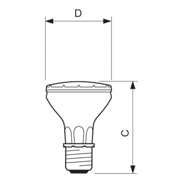 Philips MASTERColour CDM-R Elite 35W/930 E27 PAR20 30D, 39,1W, 2100lm, 3000K (65157400)